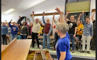 image of GCC show to give regards to Broadway